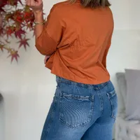 Camiseta Colcci Marrom Brandy Ref 13586 - imagem 1