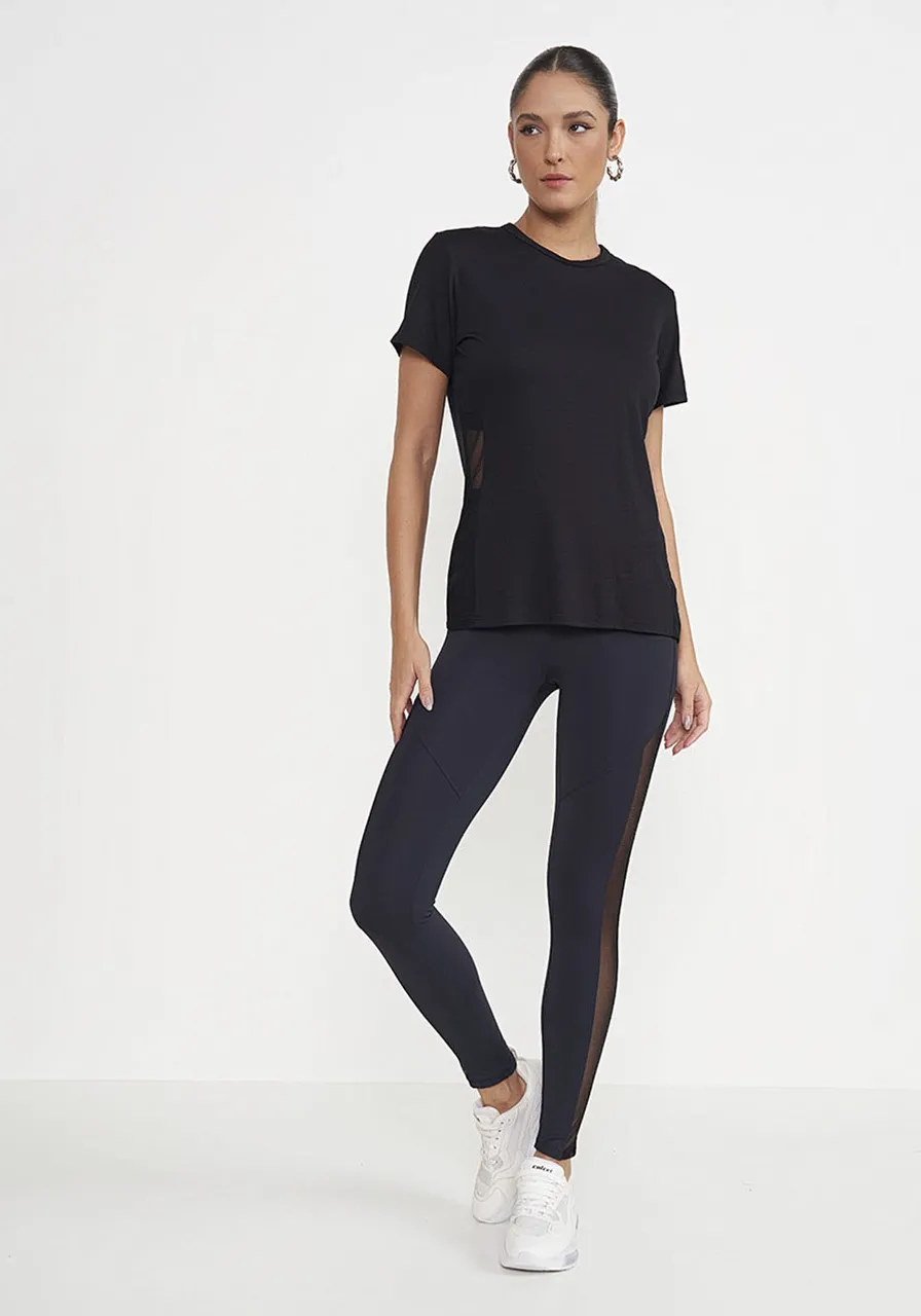 Camiseta Detalhe Lateral Colcci