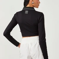Blusa Cropped Manga Longa E Gola Colcci - imagem 1