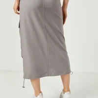 Saia Midi Estilo Cargo Colcci - imagem 3