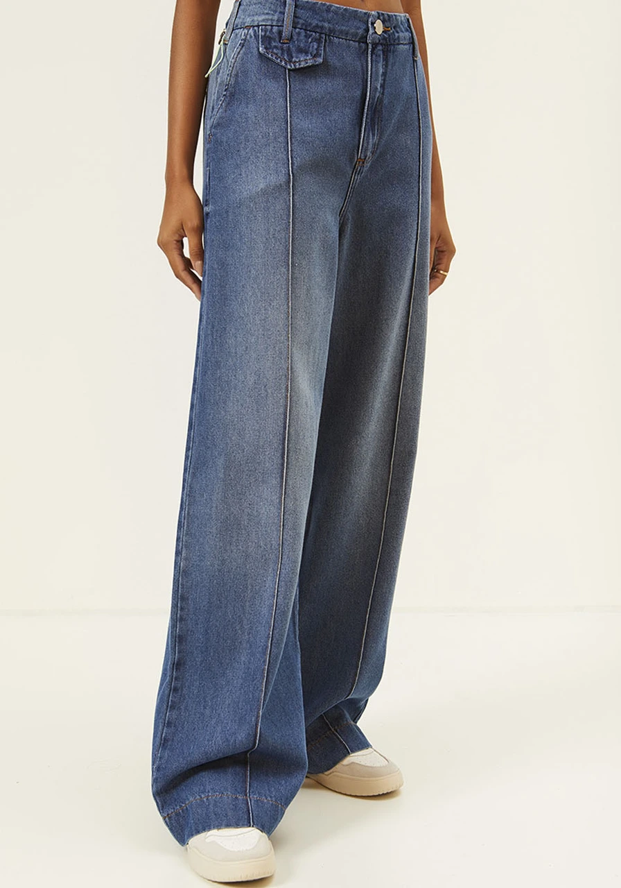 Calça Jeans Reta Low Colcci