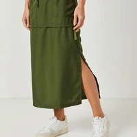 Saia Midi Em Nylon Colcci - imagem 1