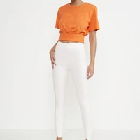 Camiseta Cropped Laranja Colcci - imagem 2