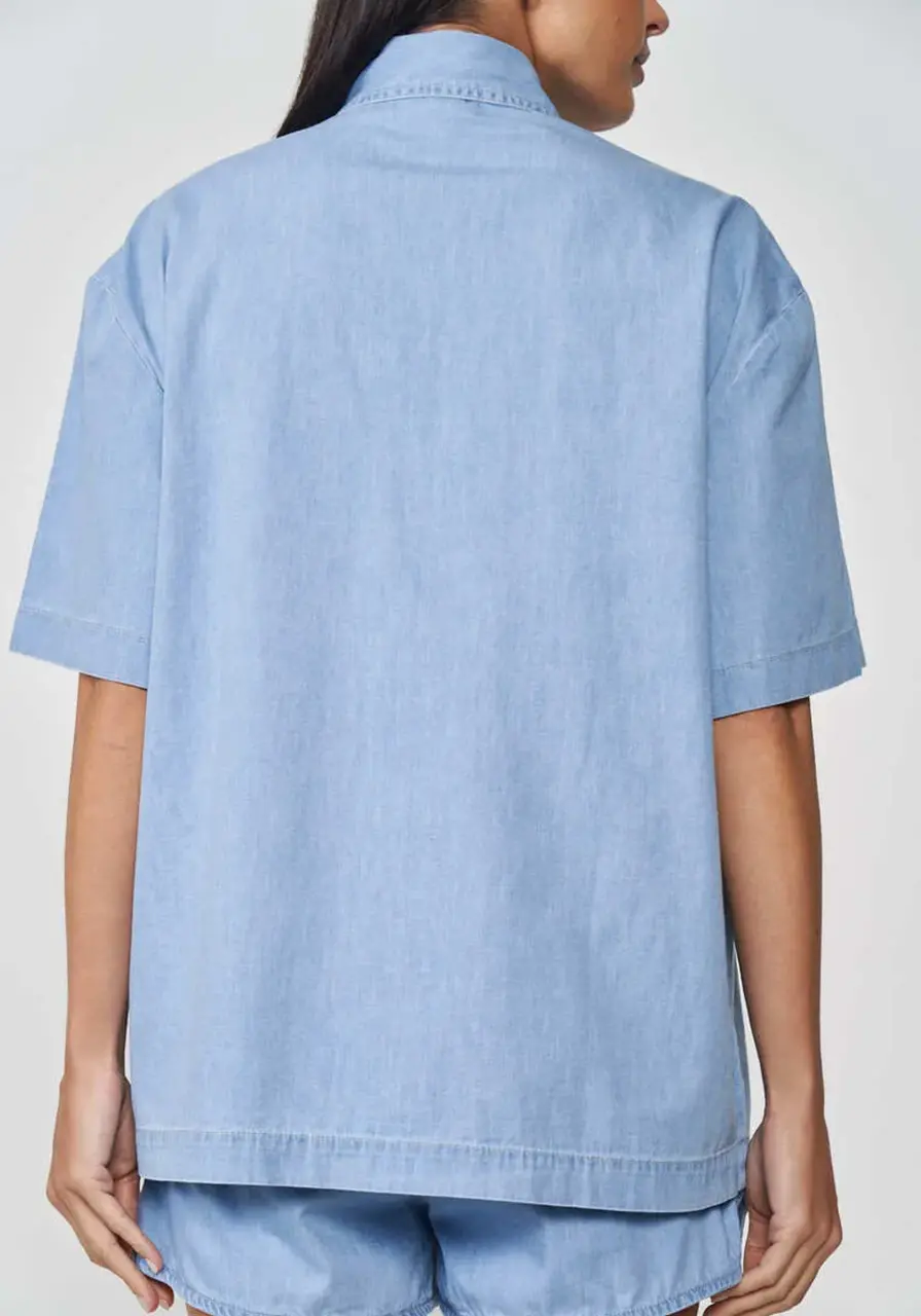 Camisa Jeans Indigo Colcci 