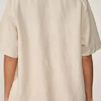 Camisa Linho Bege Taupe Colcci  - imagem 1