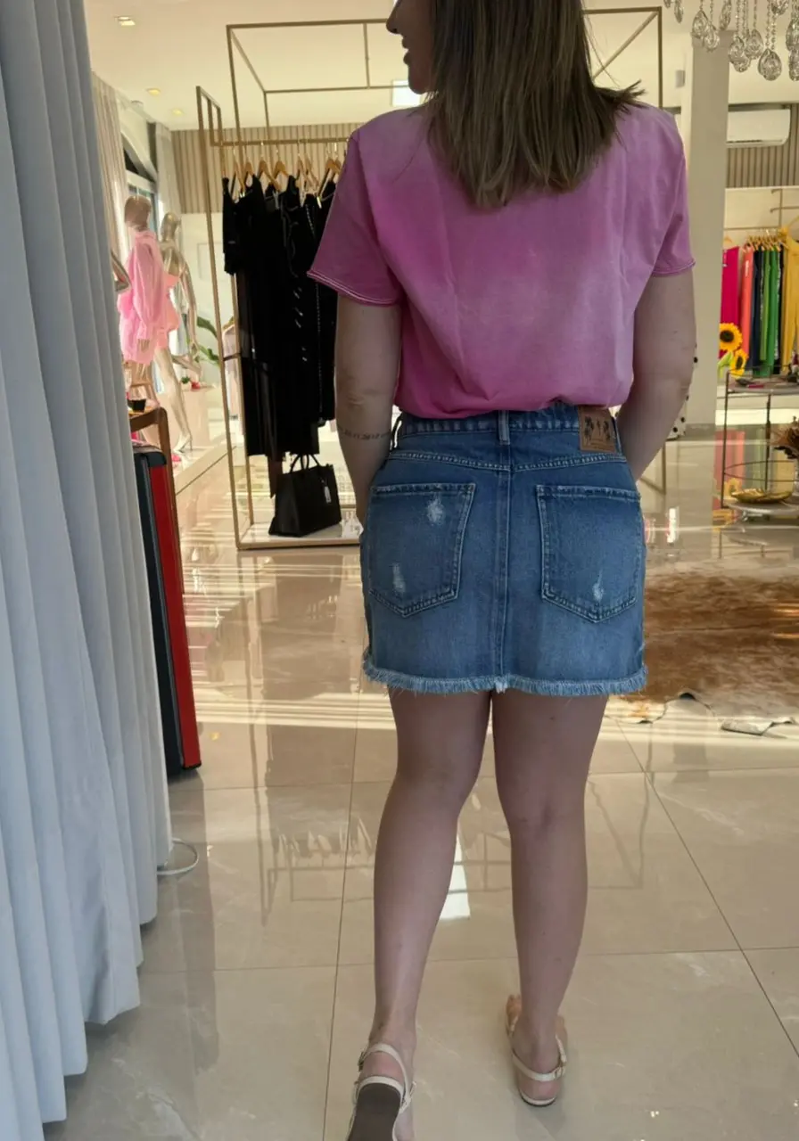 Saia Jeans Indigo Colcci