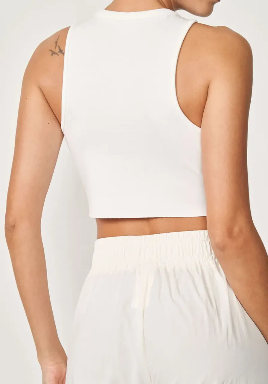 Top Cropped Justo Off Shell Colcci 