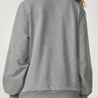 Blusão Moletom Cinza Colcci Ref 14670 - imagem 1