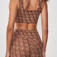 Top Jacquard Colcci Marrom/Bege/Off Ref 14677 - imagem 3