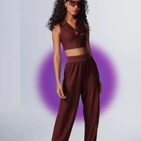 Calça Listrada Colcci Marrom Ref 14665 - imagem 2