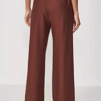 Calça Listrada Colcci Marrom Ref 14665 - imagem 1