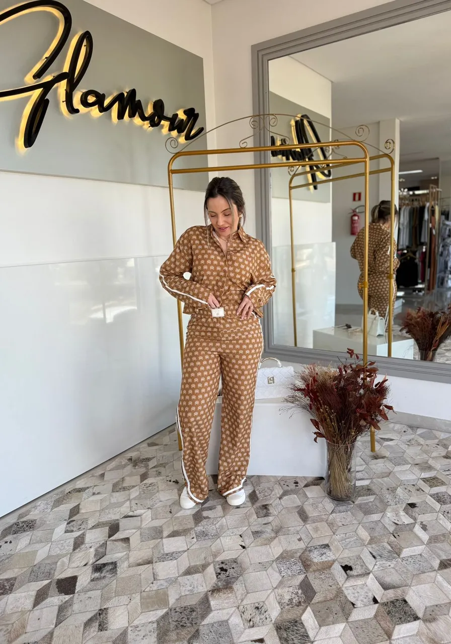 Camisa Estampada Monograma Colcci Ref 15385