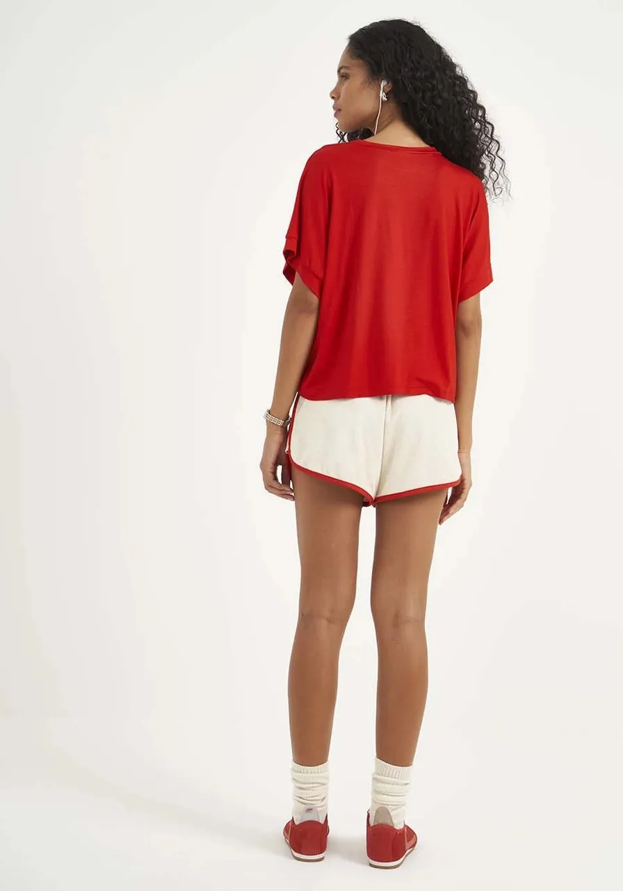 Camiseta Colcci Vermelho Off Ref 15473