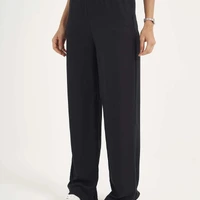 Calça Colcci Wide Leg Comfort Preta Ref 15469 - imagem 2