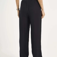 Calça Colcci Wide Leg Comfort Preta Ref 15469 - imagem 1
