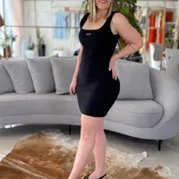 Vestido Canelado Preto Pace Colcci Ref 15546 - imagem 3