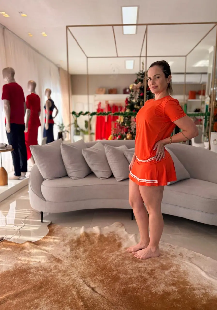 Camiseta Colcci Laranja Disco Ref 15675