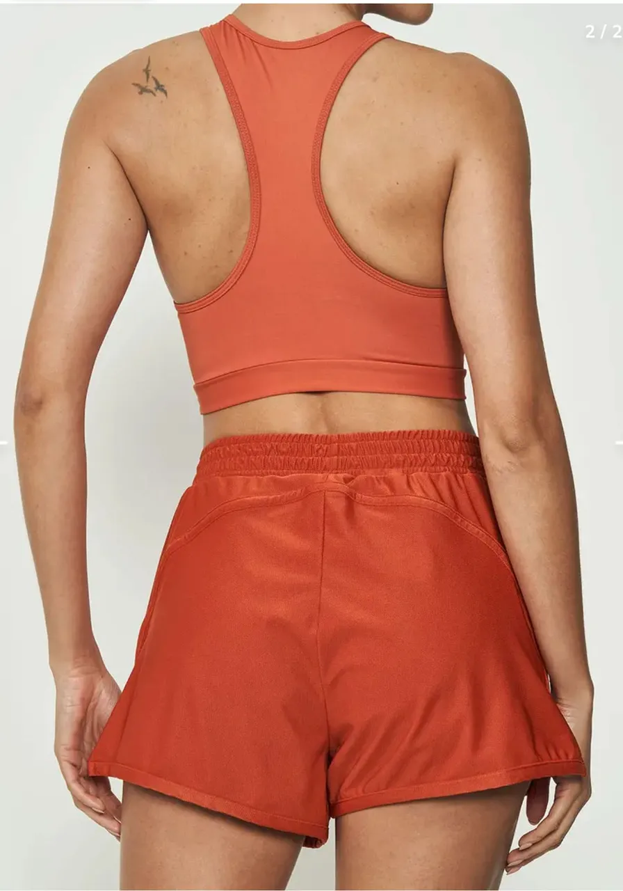 Short Colcci Laranja Orire Ref 13585