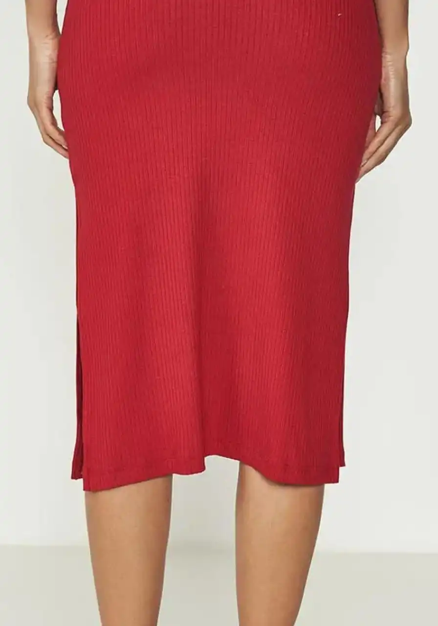 Saia Canelada Colcci Vermelha Potter Ref:13756