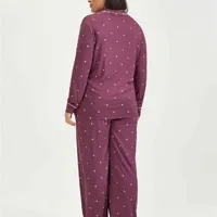Pijama Blusa Manga Longa Plus Size - imagem 2