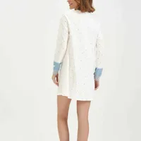 Camisola Manga Longa Estampa Corujinha - imagem 1