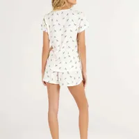 Short Doll Manga Curta E Short Libelulas  - imagem 1