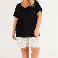 Pijama Bermudoll Plus Size Cor com Amor  - imagem 1