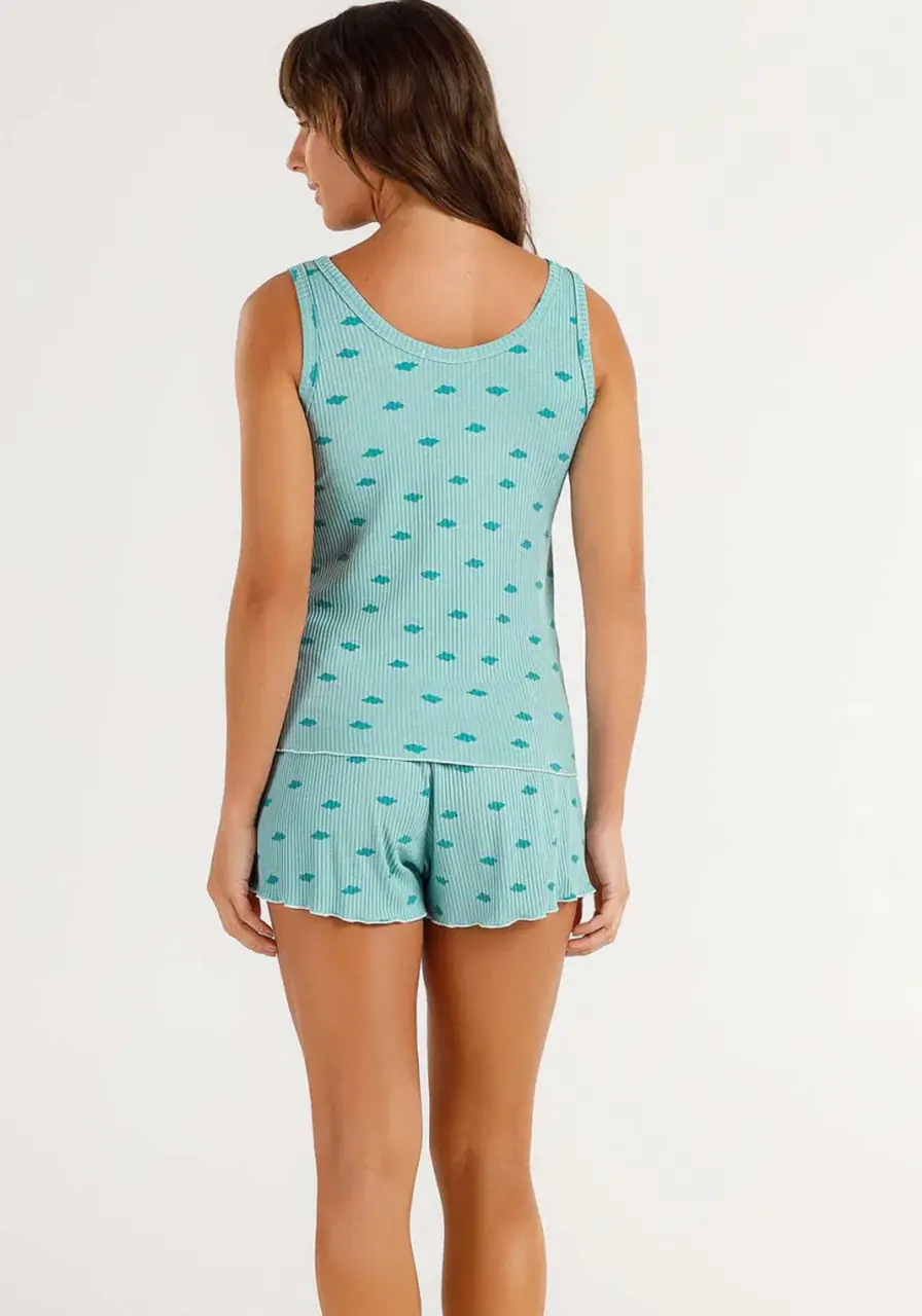 Pijama Short Doll Cor com Amor 