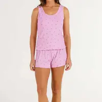 Pijama Regata com Shorts Cor com Amor  - imagem 1