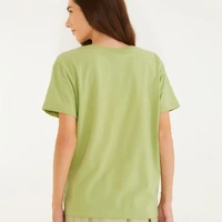 T-Shirt Fit Bouquet Tropical Verde Farm Ref 15090 - imagem 1