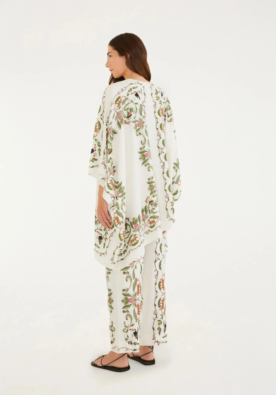 Calça Floreta Doce Farm Ref 15083 