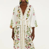 Vestido Manga Longa Floresta Doce Farm Ref 15084 - imagem 3