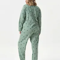 Pijama manga longa Plus Size  - imagem 1
