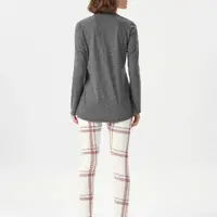 Pijama Manga Longa Com Legging - imagem 1