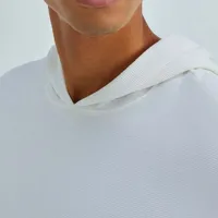 Camiseta Manga Longa Texturizada Com Capuz  - imagem 1