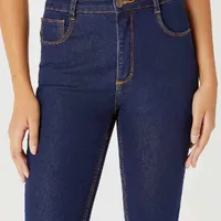 Calça Jeans Skinny Cintura Alta Azul - imagem 1