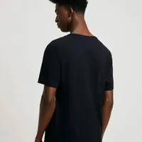 Camiseta Básica Manga Curta Pima Preto - imagem 2