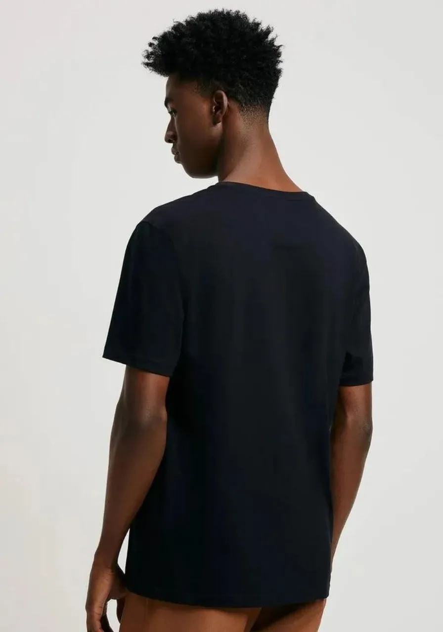 Camiseta Básica Manga Curta Pima Preto