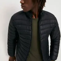 Jaqueta Básica Puffer Preto Masculino - imagem 2