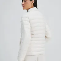 Jaqueta Básica Puffer Matelassê Off White - imagem 3