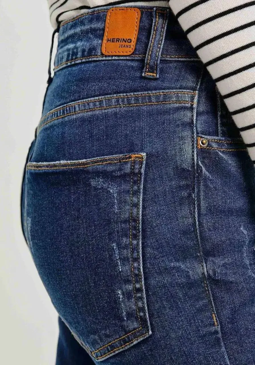 Calça Jeans Skinny Cintura Média 