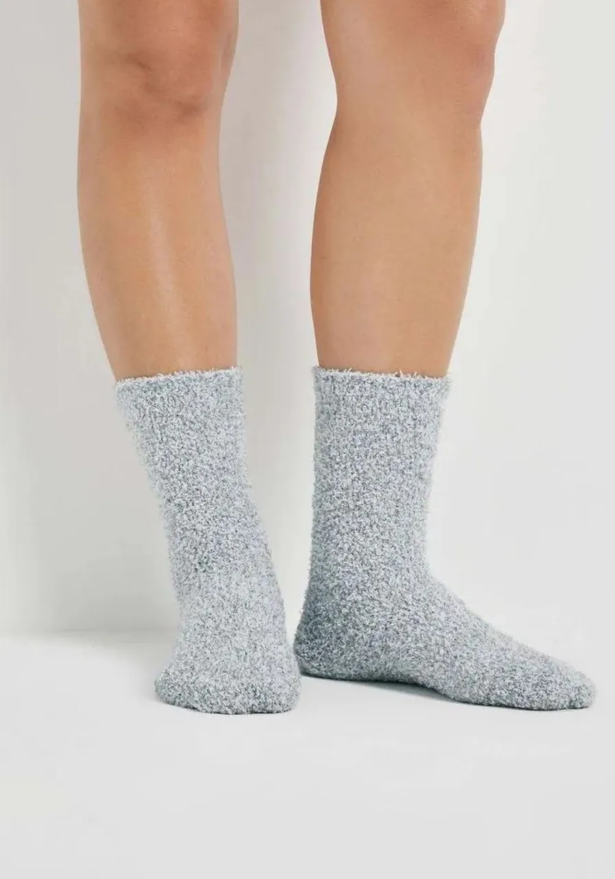 Kit 2 Pares De Meias Em Fleece