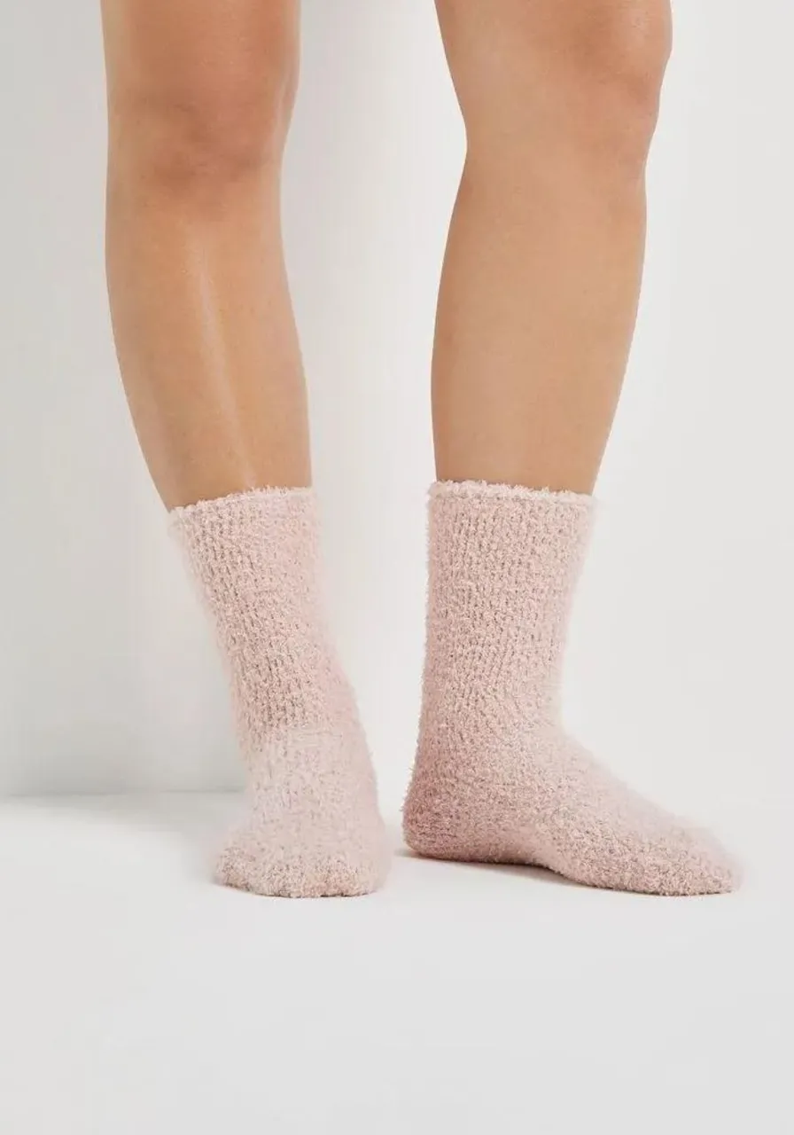 Kit 2 Pares De Meias Em Fleece