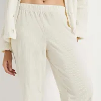 Pijama Longo Com Cardigan Off White - imagem 5