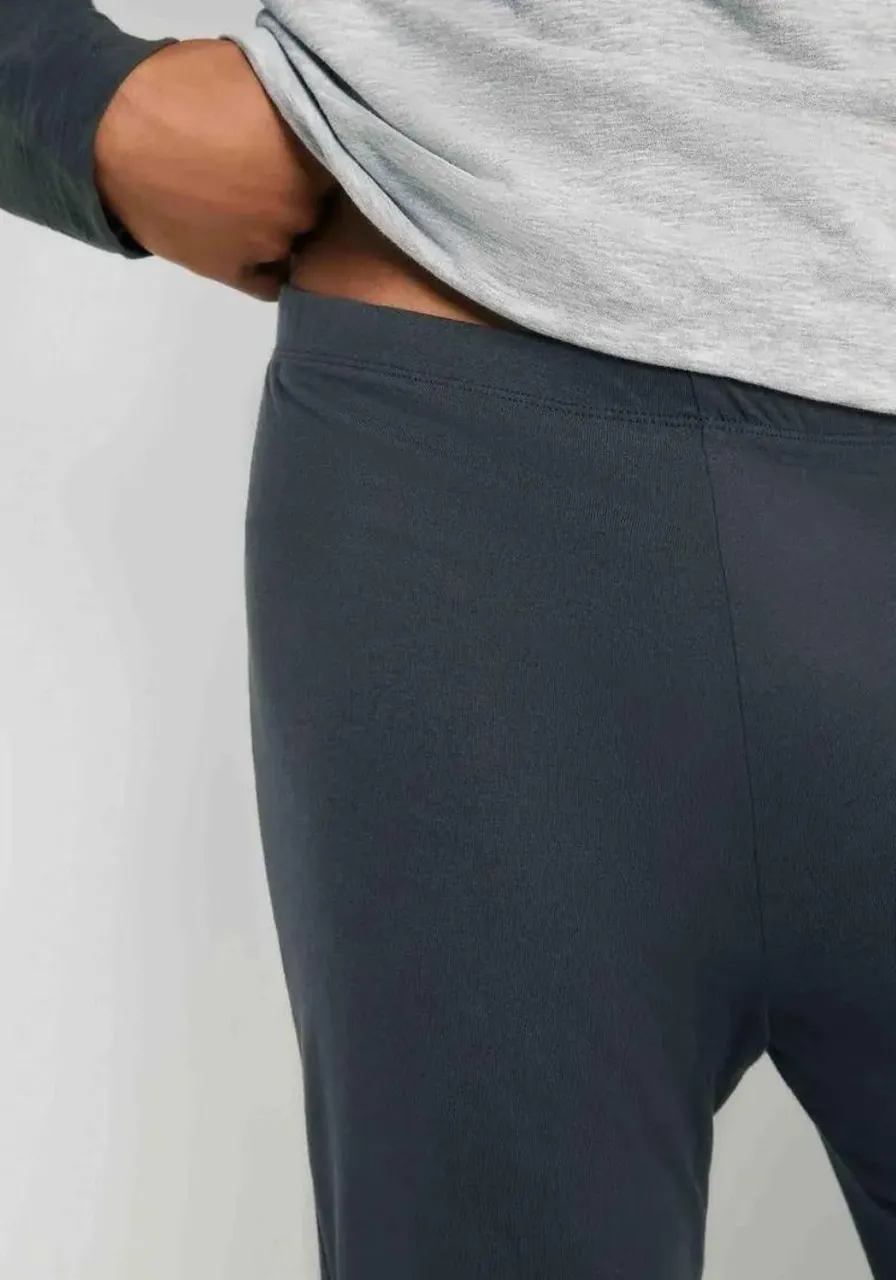 Pijama Longo Masculino Camiseta e Calça