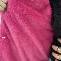 Jaqueta Jeans Forrada Peluciada Rosa - imagem 8