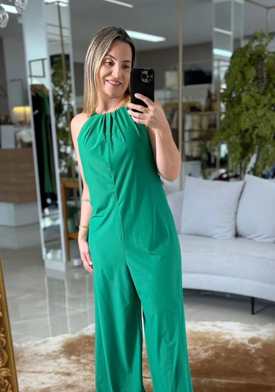 Macacão Longo Sem Manga Lança Perfume Ref 15884