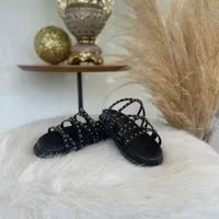 Papete Com Aplicações Preta Lança Perfume Ref 15493 - imagem 2