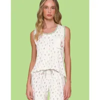 Pijama Regata Short Di Fiori Lua Luá - imagem 2