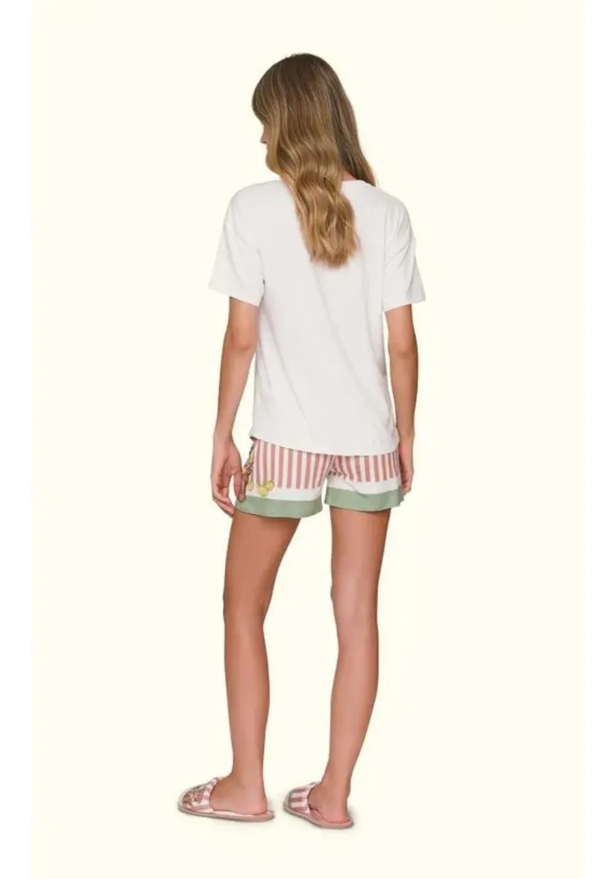 Pijama Curto Lemon Tour Lua Luá